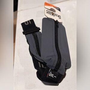 Gray Running Belt Waist Pack